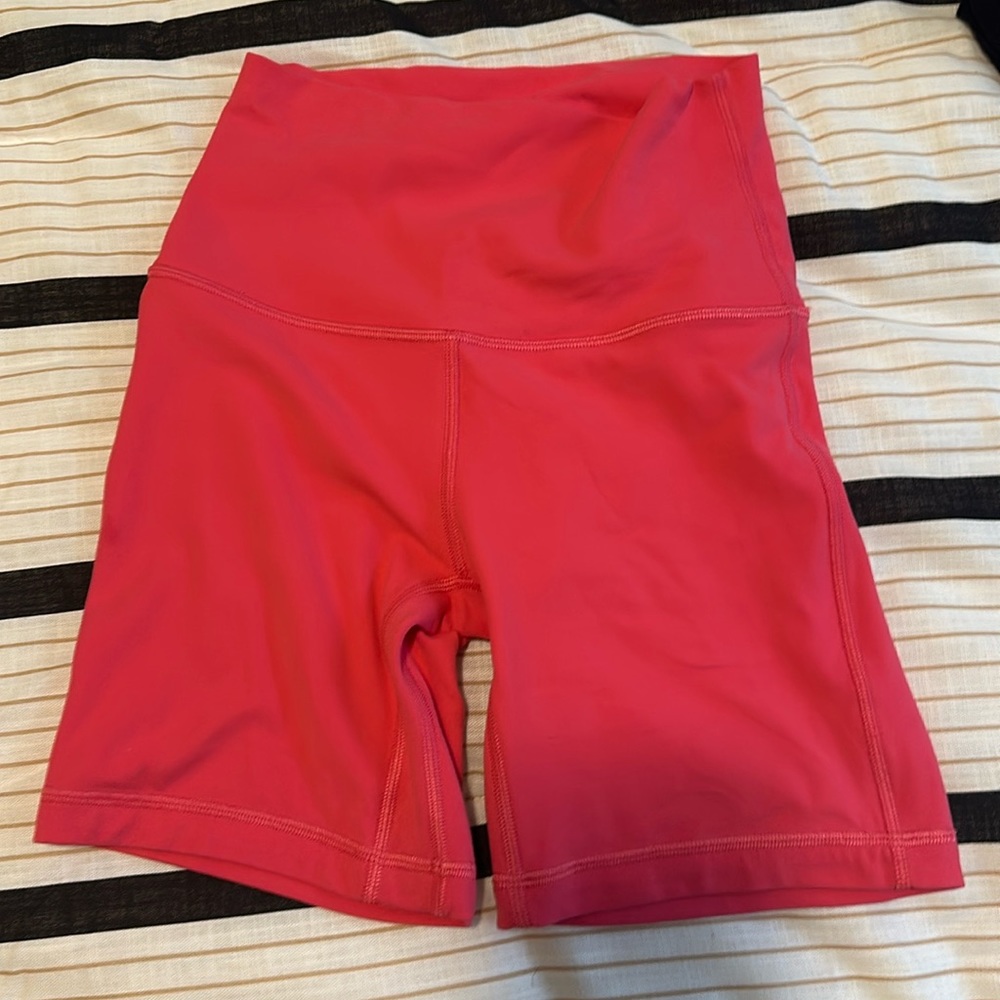 These are size 2 shorts | Lululemon | Pink | worn a few times